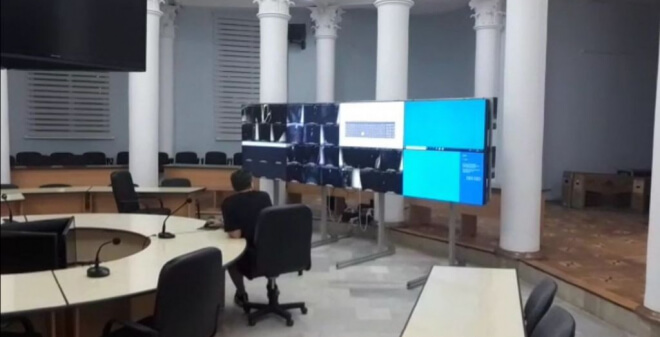 В саратовском Центре общественного наблюдения Саратова закончен монтаж оборудования