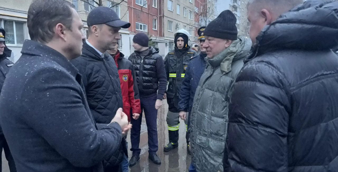 Бусаргин: В результате атаки БПЛА пострадали несколько квартир в жилом доме, есть погибшие
