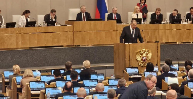 Николай Панков в канале MAX рассказал о выступлении Сергея Лаврова в Госдуме