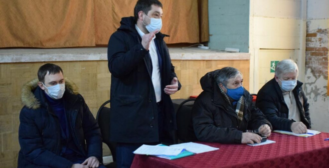 Состоялась встреча с местными жителями Синеньского муниципального образования
