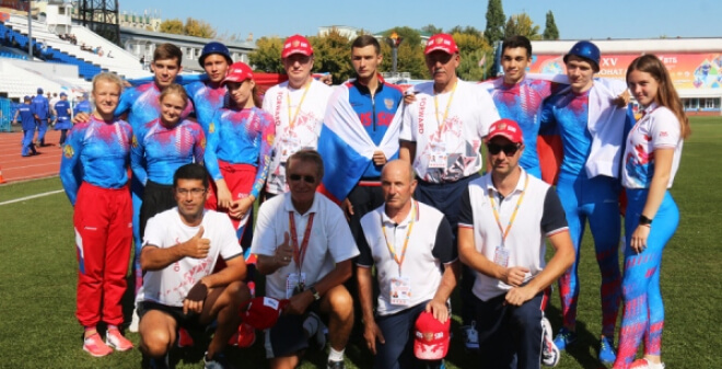 Россиянки установили мировой рекорд на чемпионате мира по пожарно-спасательному спорту