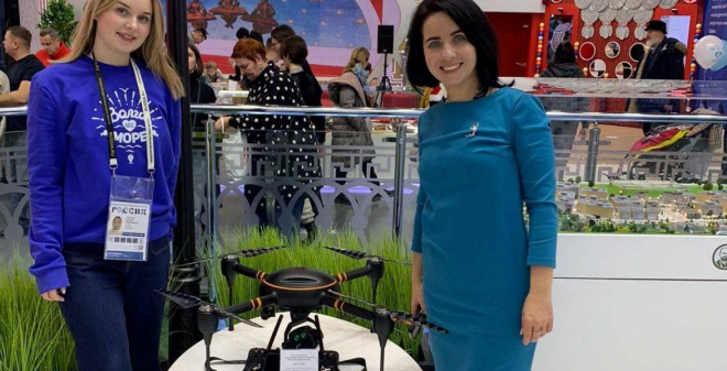 Общественница Ирина Алешина посетила выставку-форум «Россия» на ВДНХ