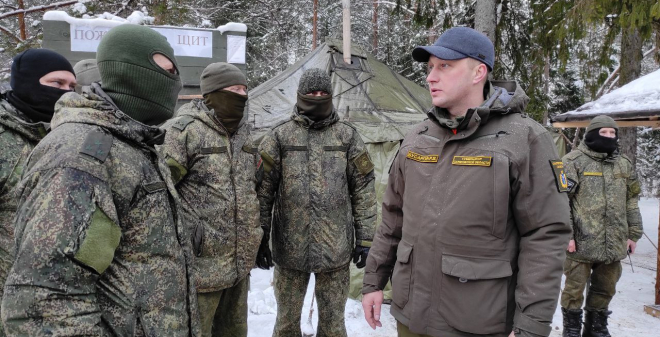 Роман Бусаргин навестил мобилизованных
