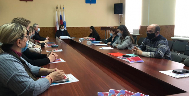 В Октябрьском районе прошло заседание комиссии по охране труда