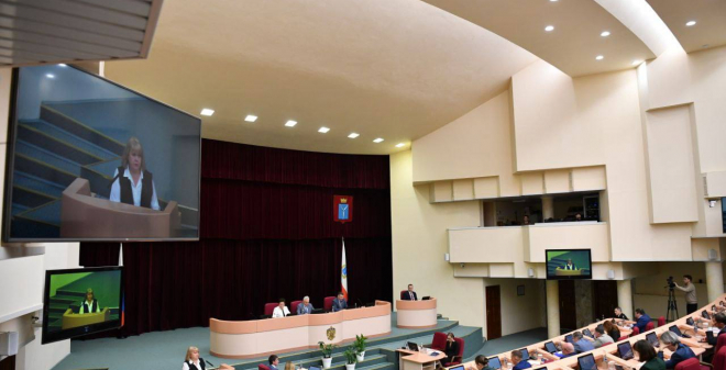 Депутаты облдумы поддержали ряд поправок в бюджет