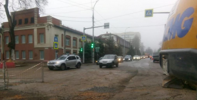 Движение на улице Рабочая открыли для автомобилистов