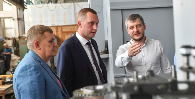 Бусаргин: Саратовский зуборезный завод увеличил продажи продукции на 50%