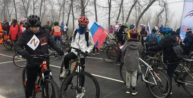 Сегодня в Энгельсе стартовал велопробег «Поехали», посвященный первому полету человека в космос
