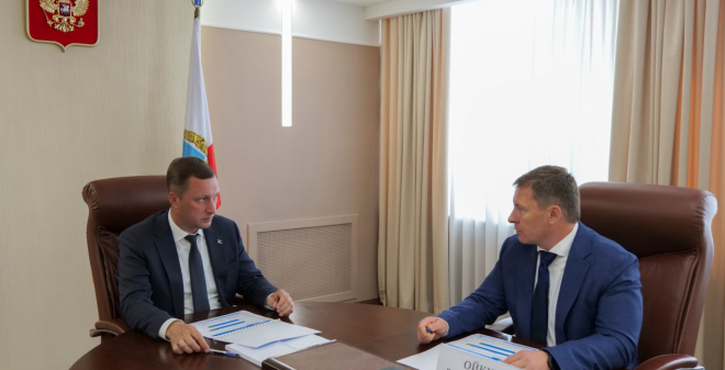 Губернатор области обсудил успехи и планы модернизации энергетической инфраструктуры