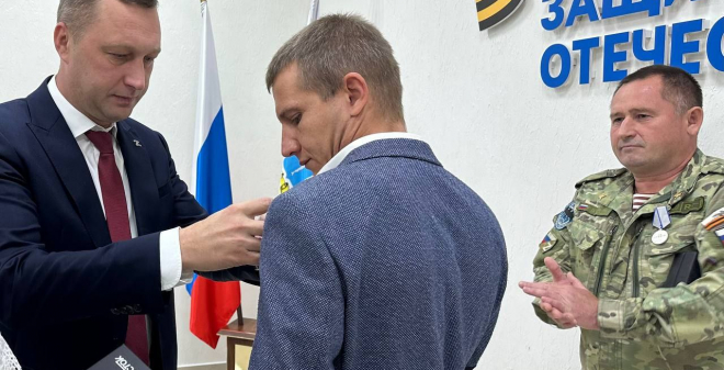 Роман Бусаргин: Двое наших земляков удостоены государственной награды - медаль «За отвагу»