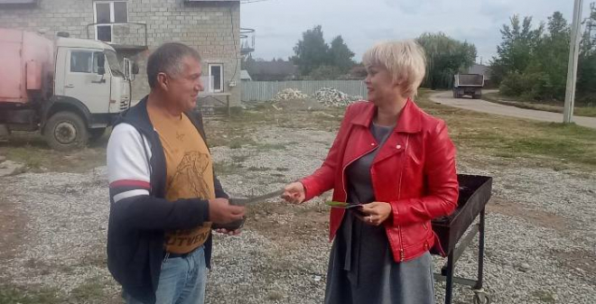 В Гагаринском районе проведены противопожарные рейды среди многодетных семей