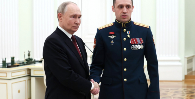 Еще один саратовский участник СВО получил звание Героя России