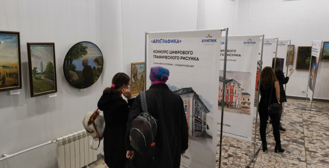 Старинные здания, которые изобразили художники цифрового рисунка, смогут увидеть жители региона