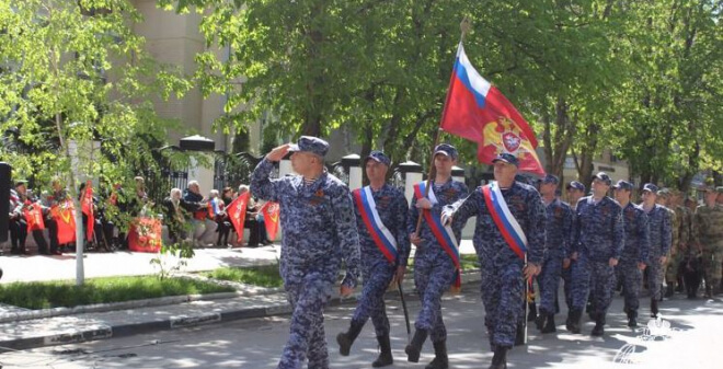 В преддверии 77-й годовщины Великой Победы саратовские росгвардейцы организовали праздник для ветеранов Великой Отечественной войны и тружеников тыла