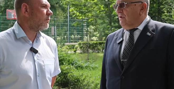 Молчанов в рамках очередного объезда городских территорий посетил Детский парк