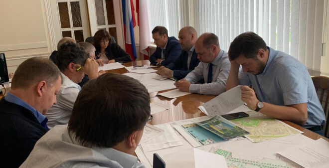 В городской администрации состоялось совещание по вопросу подготовки к отключению водоснабжения в Заводском, Кировском и Фрунзенском районах