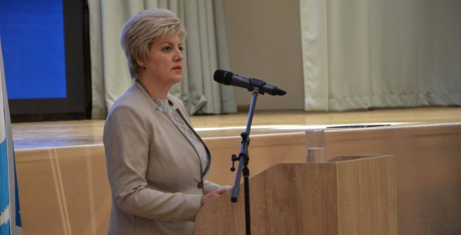 Лада Мокроусова приняла участие в работе городского августовского форума педагогических работников