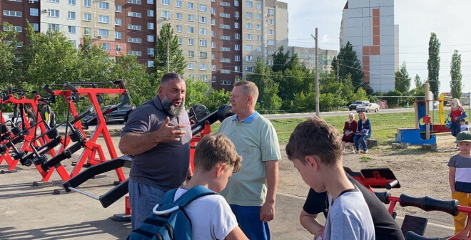 Николай Панков: Все за здоровьем в первый в России народный фитнес-парк!