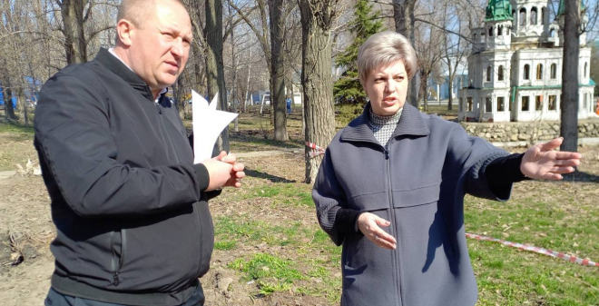 Мэр Саратова рассказала о реконструкции сквера на проспекте 50 лет Октября