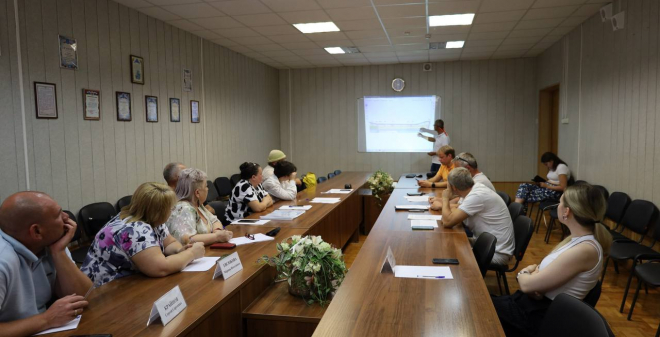 Состоялось заседание инициативной группы граждан по вопросу разработки концепции благоустройства пляжа Затон