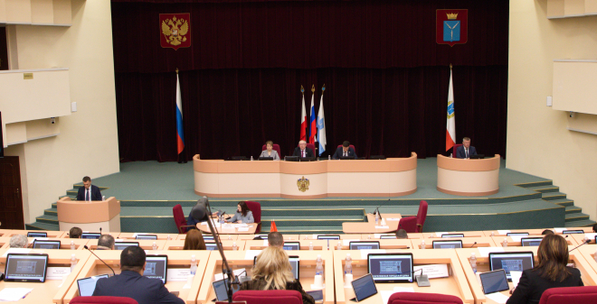 Подведены итоги 64-го внеочередного заседания Саратовской городской Думы