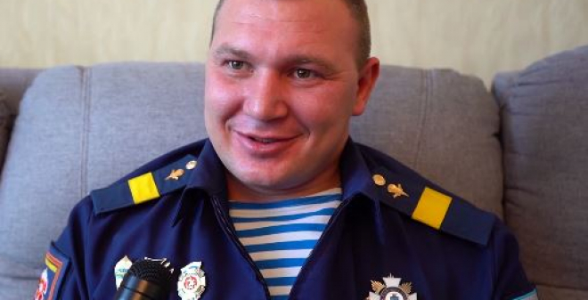 Участник СВО из Калининска после службы занимается патриотическим воспитанием