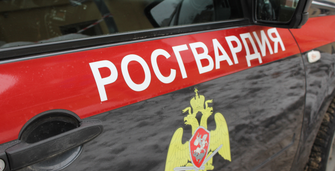 Сотрудниками Росгвардии и полиции задержан нетрезвый водитель мотоцикла