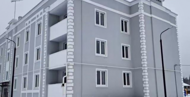 В Новых Бурасах построен дом для врачей и медсестер