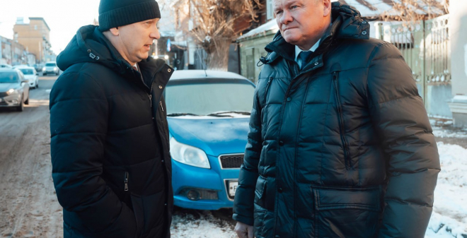 Михаил Исаев проехал по улицам Саратова и проверил ход работ по комплексной уборке