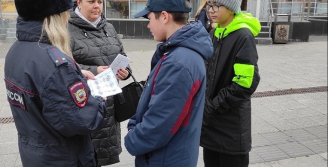 Инспекторы ПДН провели профилактические мероприятия среди несовершеннолетних