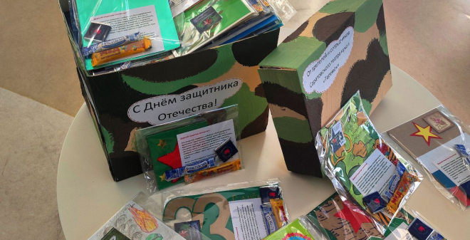 Саратовский театр кукол провел патриотическую акцию «Открытка защитнику Отечества»