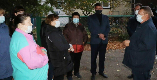 Панков: Вопросы, поднятые жителями, продолжим отрабатывать с ответственными структурами