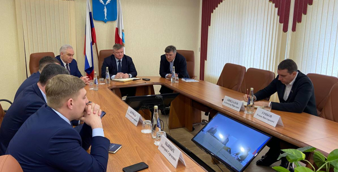 Областные депутаты в режиме ВКС заслушали отчет Правительства России о деятельности в прошлом году