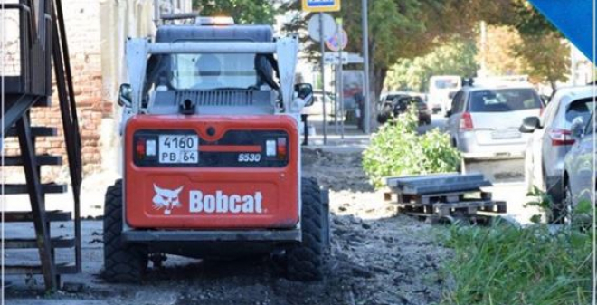 В пяти районах Саратова завершены работы по ремонту тротуаров в рамках 1 этапа