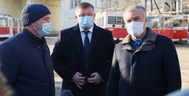 Вячеслав Володин предложил увеличить зарплаты сотрудникам СГЭТ 