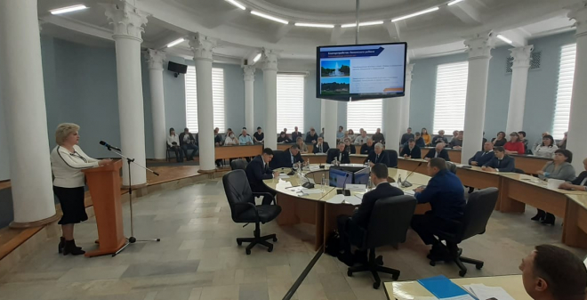 В Ленинском районе прошло расширенное заседание коллегии при главе администрации Ленинского района