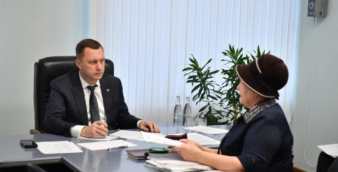 Роман Бусаргин принял участие в общеобластном приеме граждан