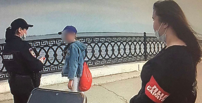 В Саратове дружинники помогли установить местонахождение несовершеннолетней девочки