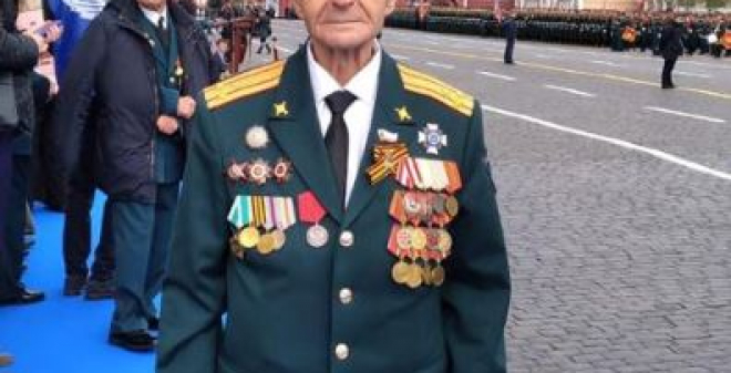 Георгий Фролов принял участие в Параде Победы в Москве