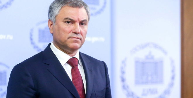 Вячеслав Володин рассказал о своих планах на региональную неделю