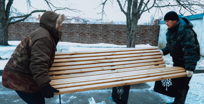 В Городском парке продолжается поэтапное обновление территории