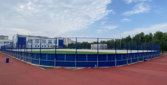 Спорткомплекс открытого типа в Юбилейном готовится к открытию