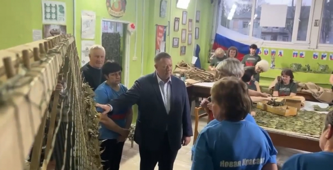 Николай Панков встретился с волонтёрами Самойловки и Лысых Гор