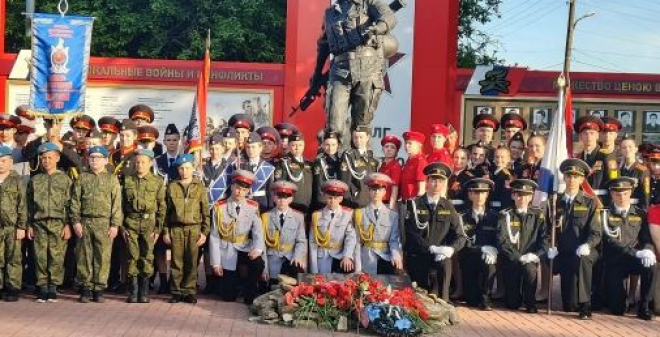 Кадеты из Саратовской области приняли участие во Всероссийском фестивале