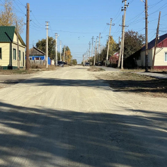В Красноармейске завершилось щебенение дорог