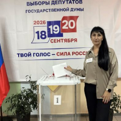 Активисты общественных организаций проголосовали на избирательных участках