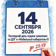 Сегодня завершается приём заявлений на участие в дистанционном голосовании