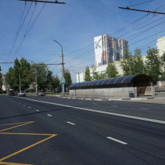 В Энгельсе с опережением на полгода обновили подъездную к мосту дорогу