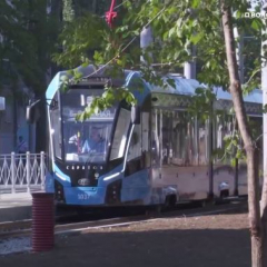 Сегодня начнется пассажирское движение «тройки» от Кировского депо до Детского парка