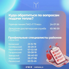 В районах Саратова открыли горячие линии по отопительному сезону